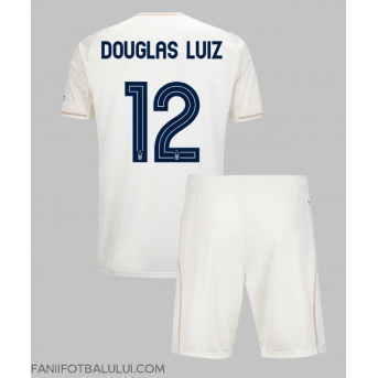 Nottingham Forest Douglas Luiz #12 Echipament de Fotbal Replică 2025-26 Copii Deplasare (+ Șorturi)